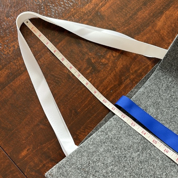 Kit and Ace Large Felt Shopper Tote Grey - Picture 13 of 13